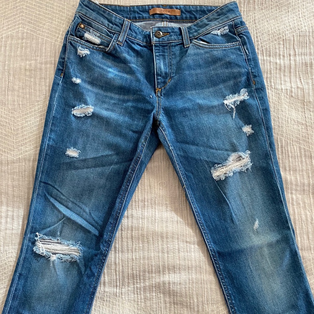 Joe’s Jeans Mid Rise Medium Wash Sloane Size 27